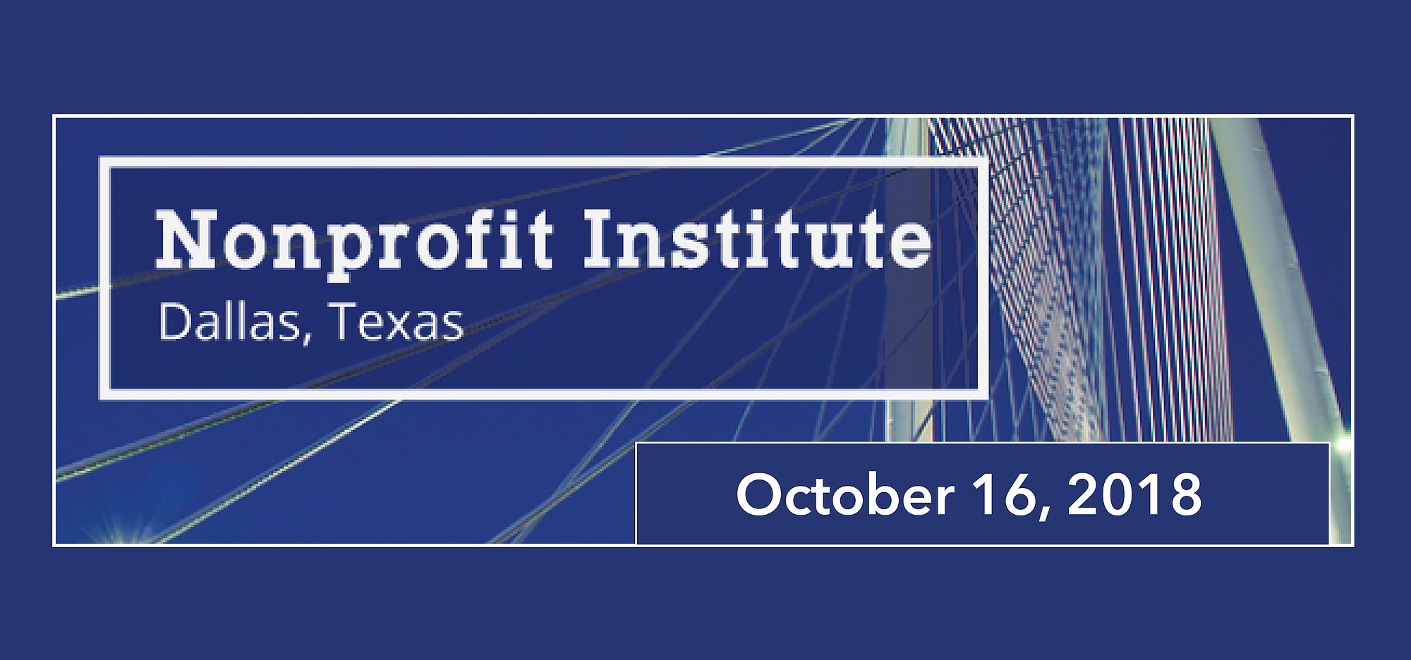 2018 Nonprofit Institute (Dallas)
