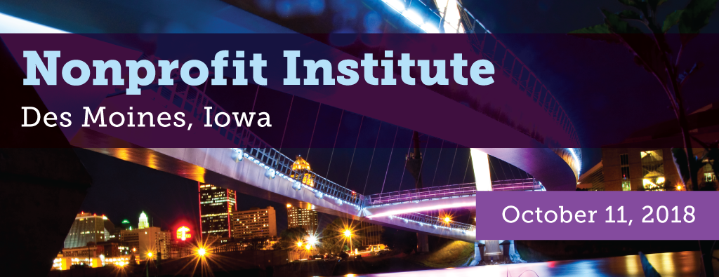 2018 Nonprofit Institute (Iowa)