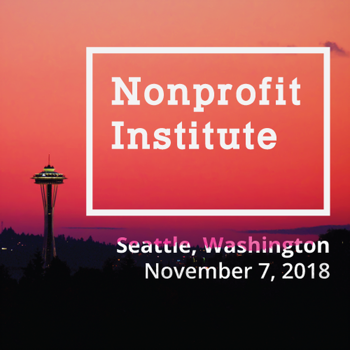 2018 Nonprofit Institute (Seattle)